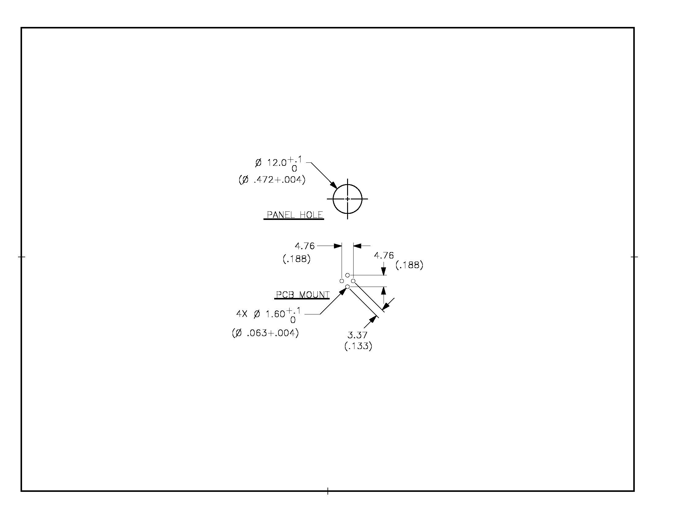 CT3151V1 Banana Jack PCB Mount (vertical)