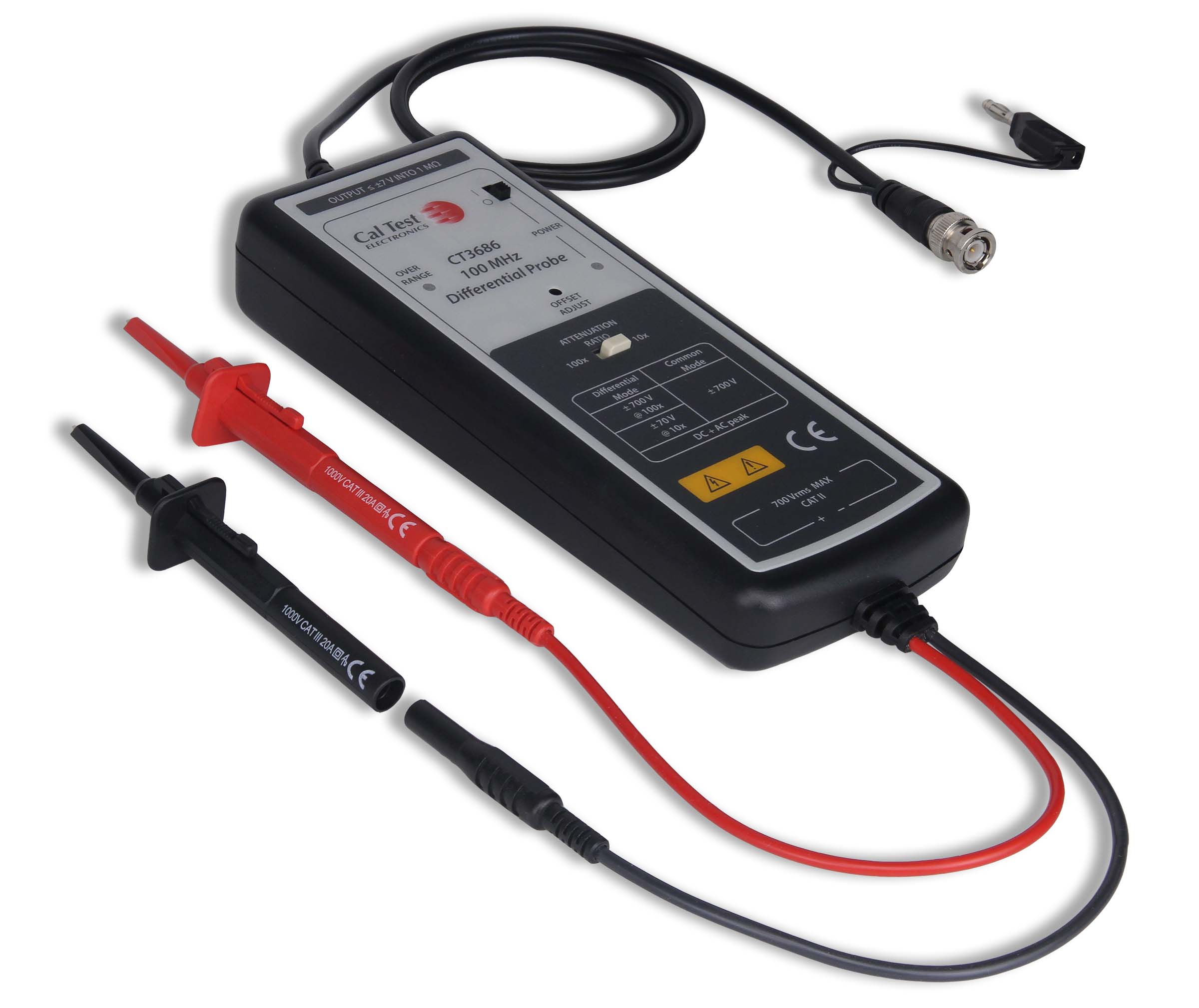 CT3686 100 MHz Differential Probe