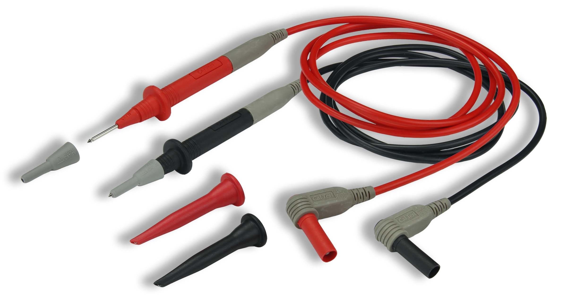 CT3986 Pair, CAT IV DMM probes with silicone leads and rightangle