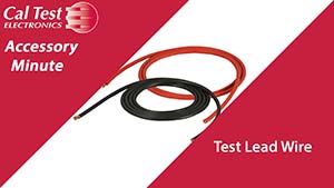 Accessory Minutes: Test Lead Wire Accessory Minutes: Test Lead Wire