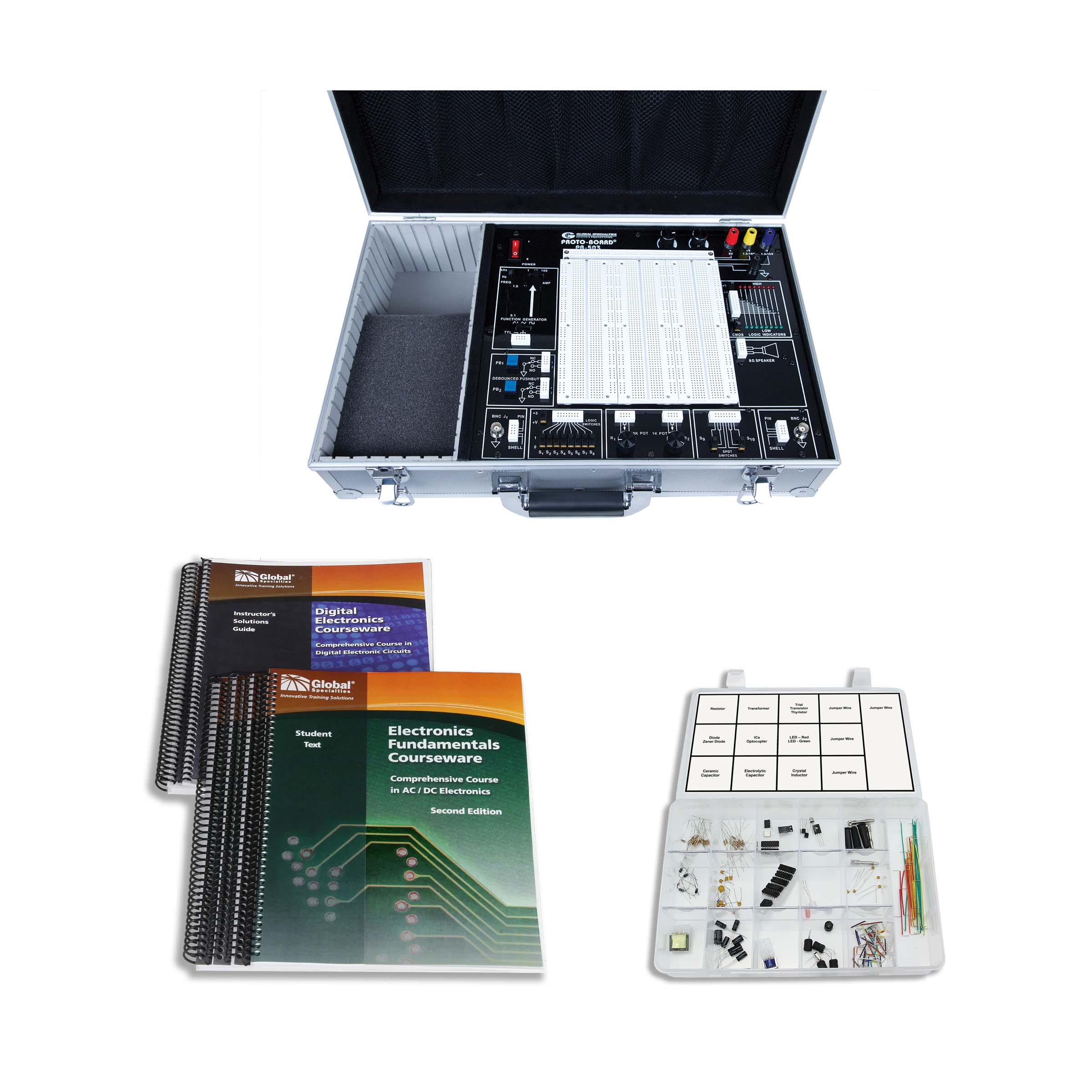 digital ic trainer kit specification